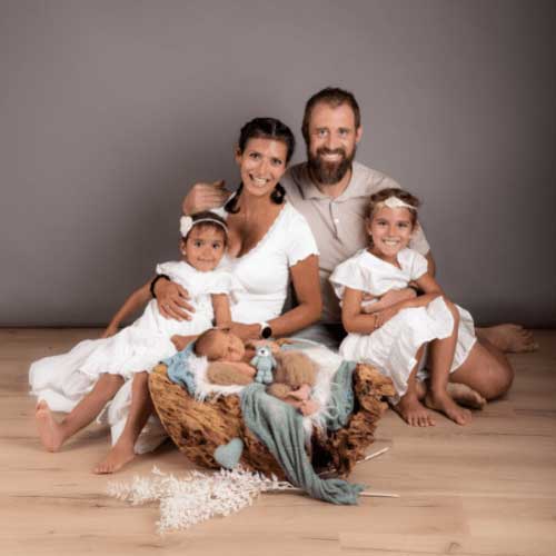 Newborn Fotoshooting, Familiyshooting